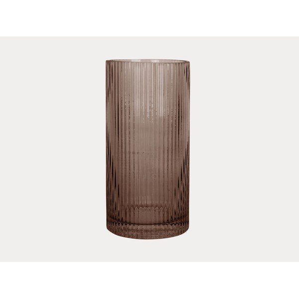 Vaso in vetro marrone Allure Straight - PT LIVING-image-1