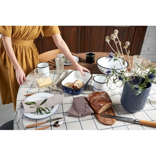 Vaso in ceramica blu - Bloomingville-image-2