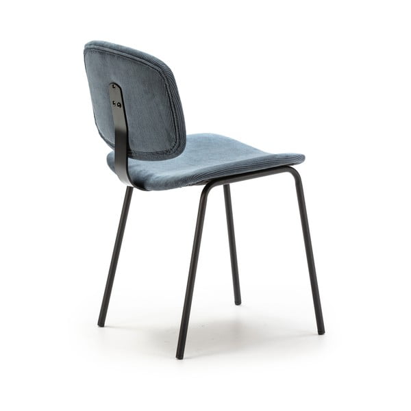 Sedie da pranzo blu in un set di 2 Arus - Marckeric-image-3