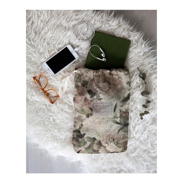 Borsa da viaggio con lino Lily, lunghezza 44 cm - Really Nice Things-image-1