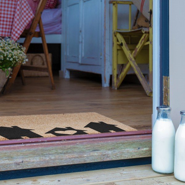 Zerbino in cocco 40x60 cm Home Is Where the Heart Is - Artsy Doormats-image-4