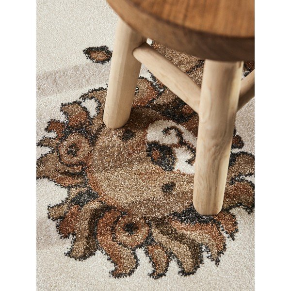 Tappeto per bambini crema ø160 cm Roar like a Lion - Villeroy&Boch-image-3