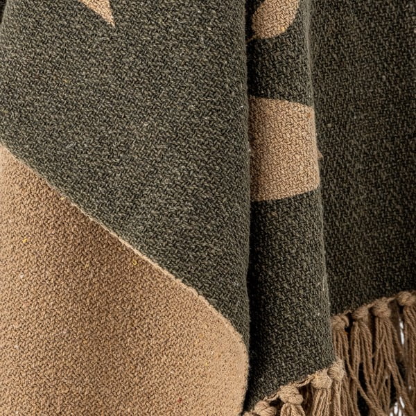 Coperta in cotone riciclato 130x160 cm Geneva - Bloomingville-image-3