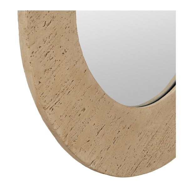 Specchio da parete con telaio in pietra 80x80 cm Piedra – Ixia-image-3