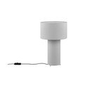 Lampada da tavolo grigio chiaro (altezza 40 cm) Bale - Trio