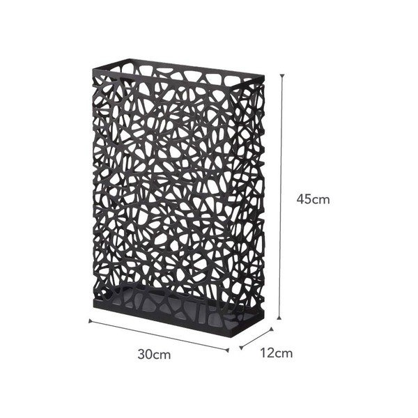 Portaombrelli nero Nest Slim - YAMAZAKI-image-2