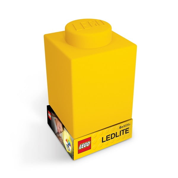 Luce notturna in silicone giallo Brick Classic - LEGO®