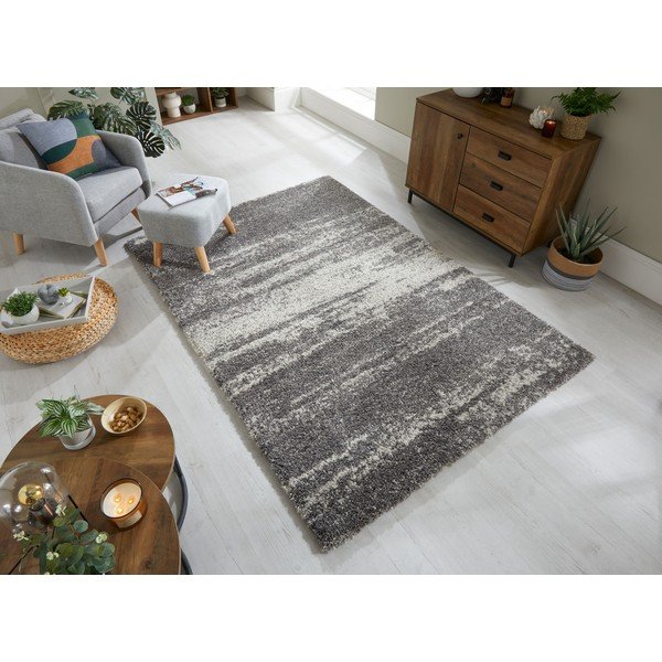 Tappeto grigio 160x230 cm Reza - Flair Rugs-image-4