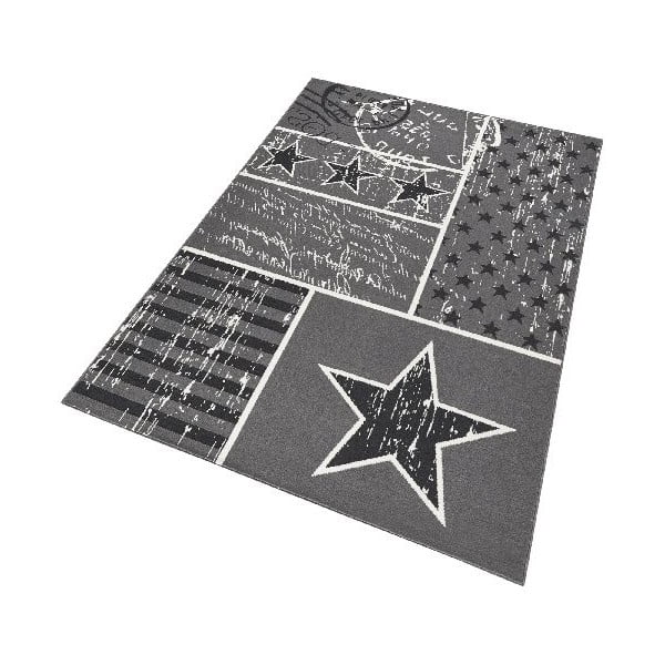 Tappeto grigio City & Mix , 140 x 200 cm Stars - Hanse Home-image-2