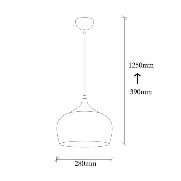 Apparecchio a sospensione marrone Sağlam - Opviq lights-image-3