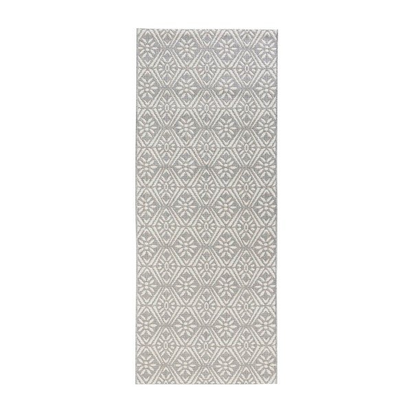 Runner grigio e bianco , 80 x 200 cm Soho - Zala Living