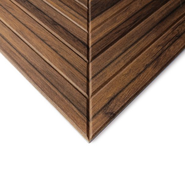Set di pannelli acustici in tessuto 2 pz 60x60 cm Medium Timber II – Styler-image-4