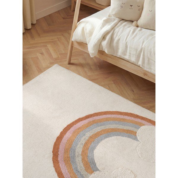 Tappeto per bambini color crema in cotone lavabile/tessuto a mano 140x200 cm Snuggle Petite – Hanse Home-image-4
