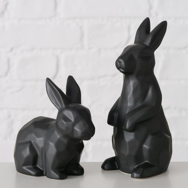 Statuette in porcellana a forma di coniglio in un set di 2 pezzi Torin - Boltze