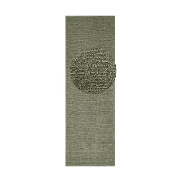 Runner verde scuro , 80 x 250 cm Supersoft - Mint Rugs