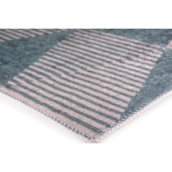 Tappeto lavabile blu 50x80 cm - Vitaus-image-2