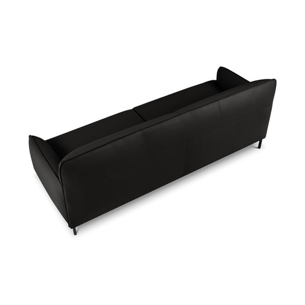 Divano in pelle nera , 235 x 90 cm Neso - Windsor & Co Sofas-image-3