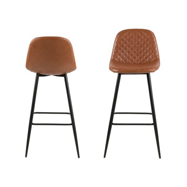 Set di 2 sgabelli da bar Wilma Barstool Vintage - Actona-image-2