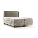Letto boxspring marrone chiaro 140x200 cm Dove - Maison de Rêve
