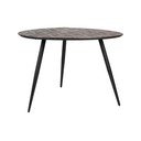 Tavolo da pranzo rotondo in teak massiccio 76x111 cm Webster – White Label