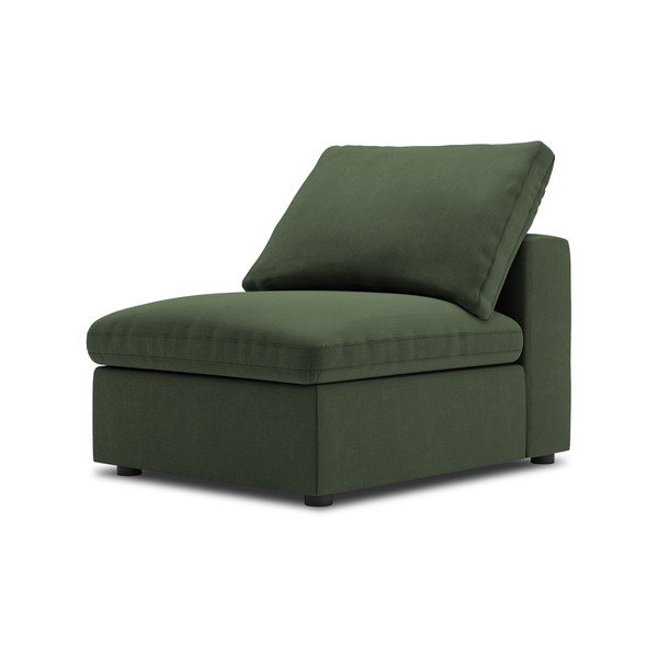 Parte centrale verde scuro del divano modulare in velluto a coste Galaxy - Windsor & Co Sofas-image-2
