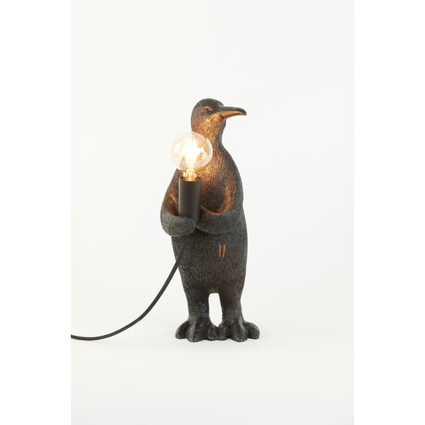Lampada da tavolo nera (altezza 34 cm) Penguin - Light & Living-image-3