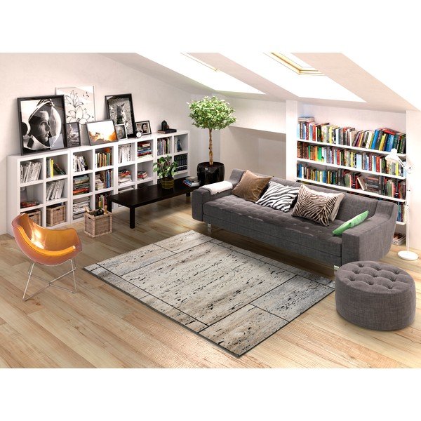 Tappeto beige 80x150 cm Astrid - Universal-image-1