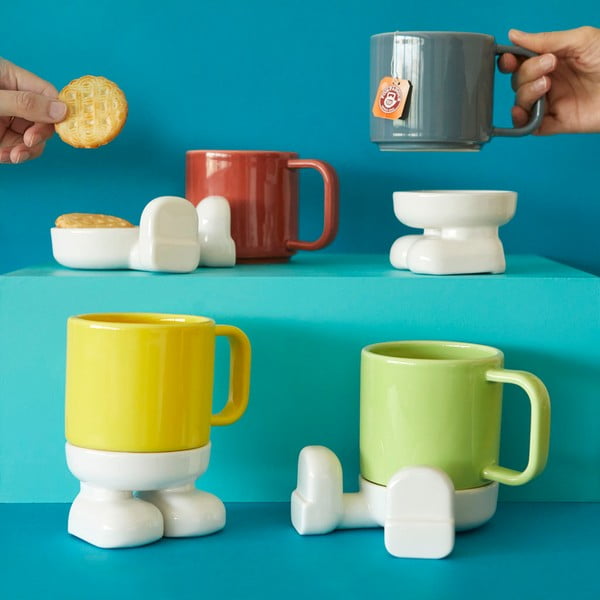 Set di tazze e ciotole Mr. Standy - Balvi-image-4