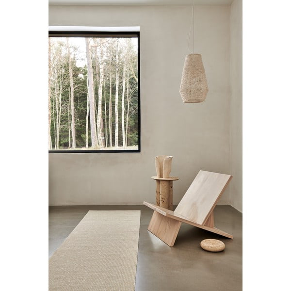 Passatoia da interno/esterno color crema 70x180 cm Emm Vanilla – Pappelina-image-1