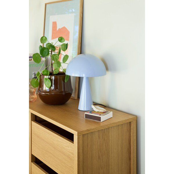 Lampada da tavolo rossa (altezza 34 cm) Mush - Hübsch-image-1