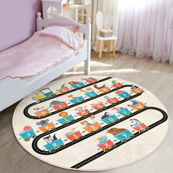 Tappeto per bambini ø 120 cm Comfort - Mila Home-image-1