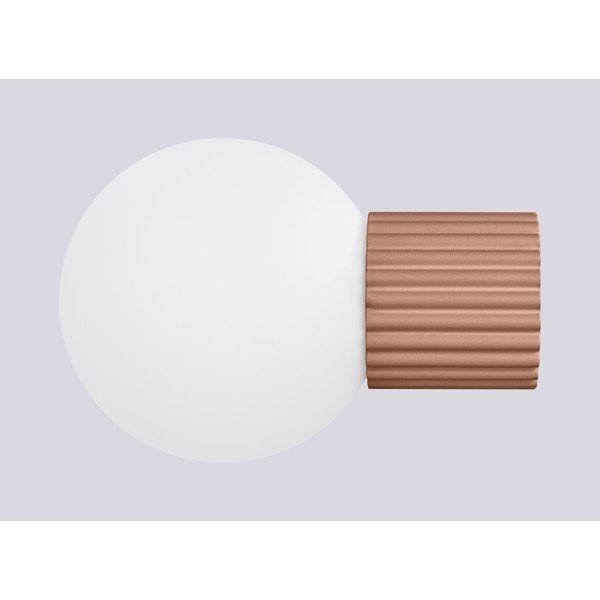 Lampada da parete marrone chiaro ø 12 cm Orbital – Sollux-image-4