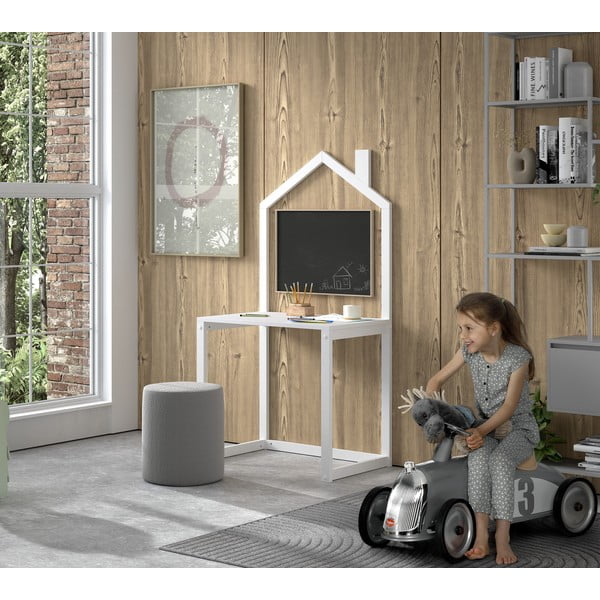 Scrivania per bambini in legno di pino 50x80,5 cm DALLAS - Vipack-image-1