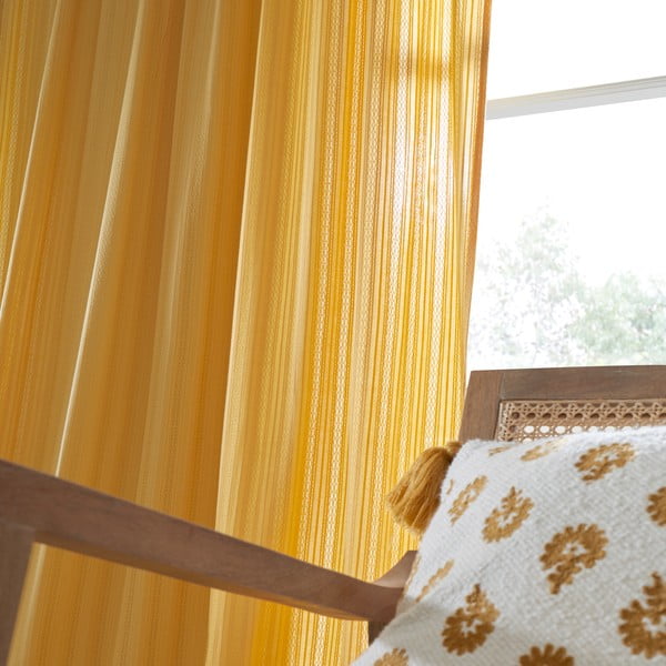 Tenda gialla 140x229 cm Zofia Broderie Anglaise - Pineapple Elephant-image-3