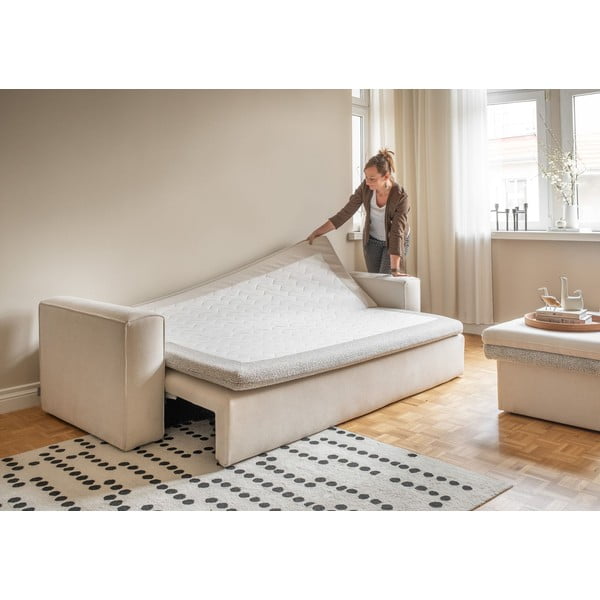 Divano beige allungabile 237 cm Wilson – Miuform-image-3