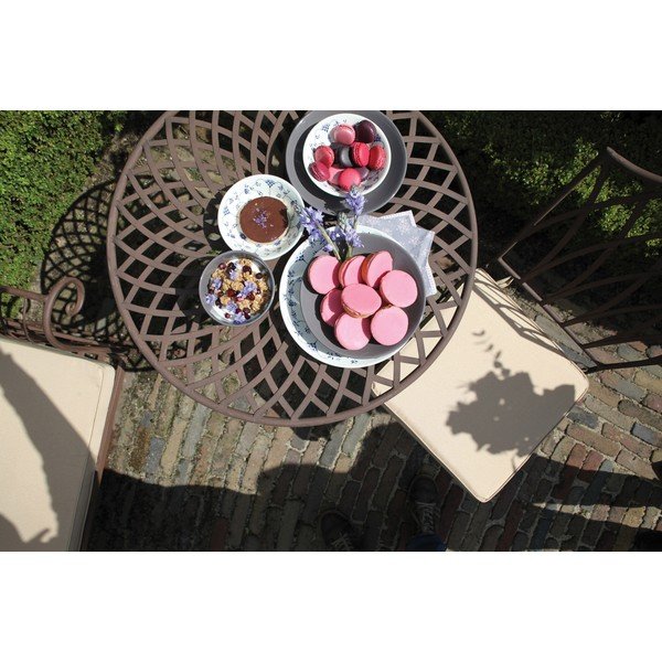 Tavolo da pranzo rotondo da giardino ø 70 cm - Esschert Design-image-2