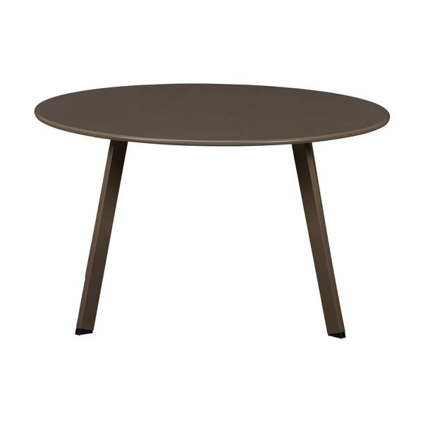 Tavolino da giardino rotondo in metallo ø 70 cm Fer – WOOOD