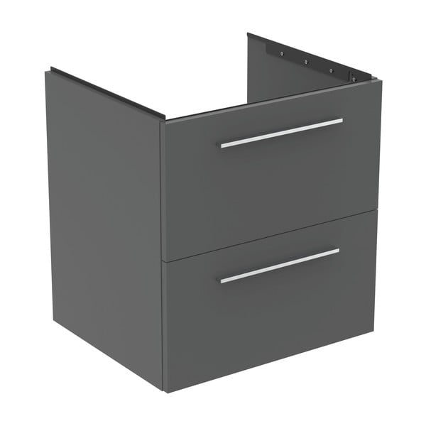 Mobile per lavabo grigio a sospensione 60x63 cm i.Life B - Ideal Standard-image-2