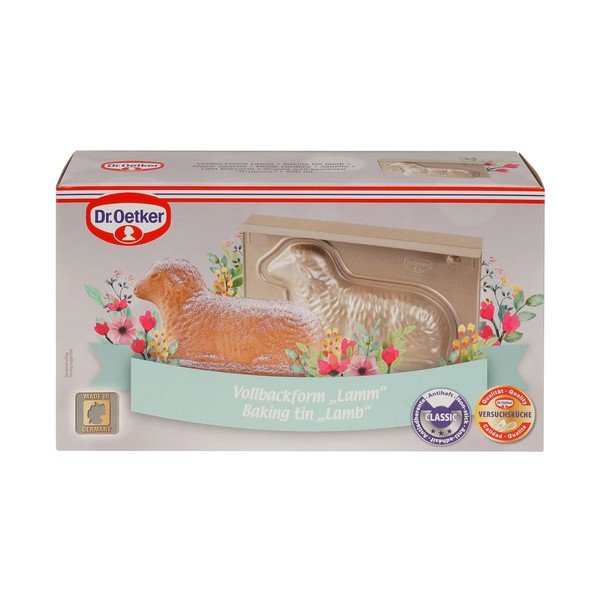 Teglia in acciaio per agnelli di Pasqua, 900 ml - Dr. Oetker-image-1
