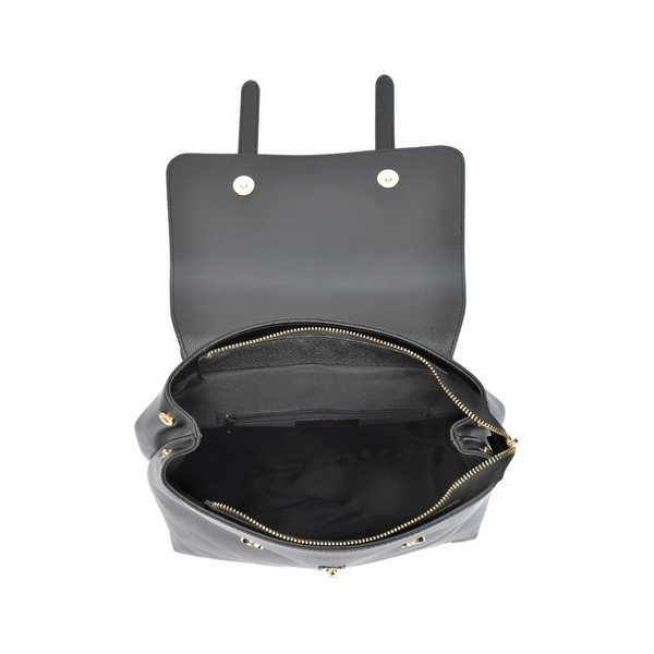 Zaino in pelle nera Gina - Sofia Cardoni-image-3