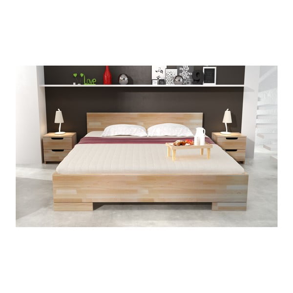 Letto matrimoniale in legno di faggio SKANDICA Spectrum Maxi, 200 x 200 cm - Skandica-image-4