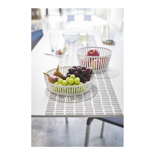 Fruttiera bianca , ⌀ 21,5 cm Tower - YAMAZAKI-image-4