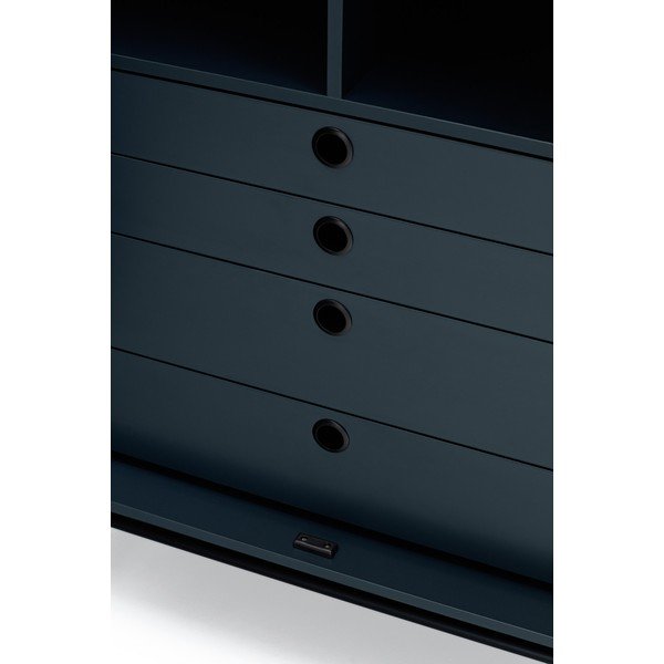 Mobile nero e blu 93x130 cm Punto - Teulat-image-1