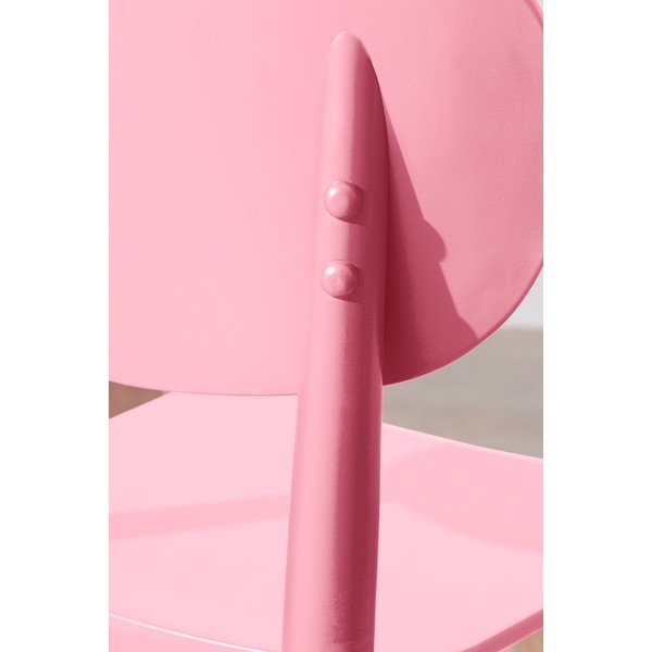 Sedia da pranzo rosa - Really Nice Things-image-4