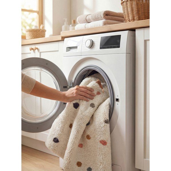 Tappeto per bambini color crema in cotone lavabile/tessuto a mano 140x200 cm Snuggle Pippo – Hanse Home-image-2