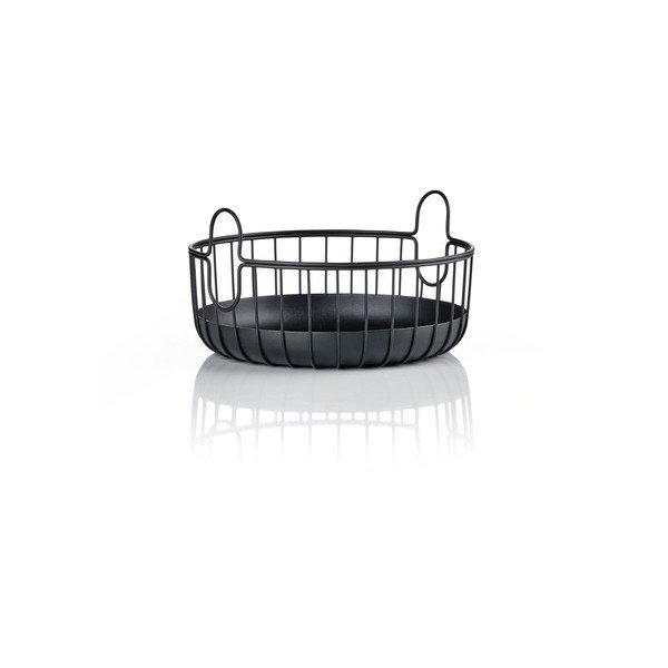 Cestino in metallo ø 22x8 cm Inu - Zone-image-2