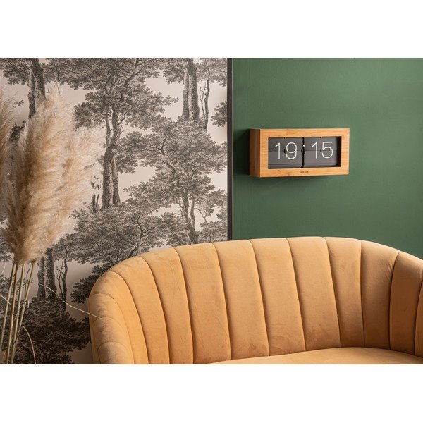 Divano in velluto marrone caramello Royal - Leitmotiv-image-1