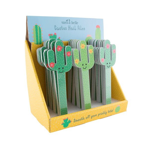 Sada 3 pilníčků na nehty Sass & Belle Cactus-image-2
