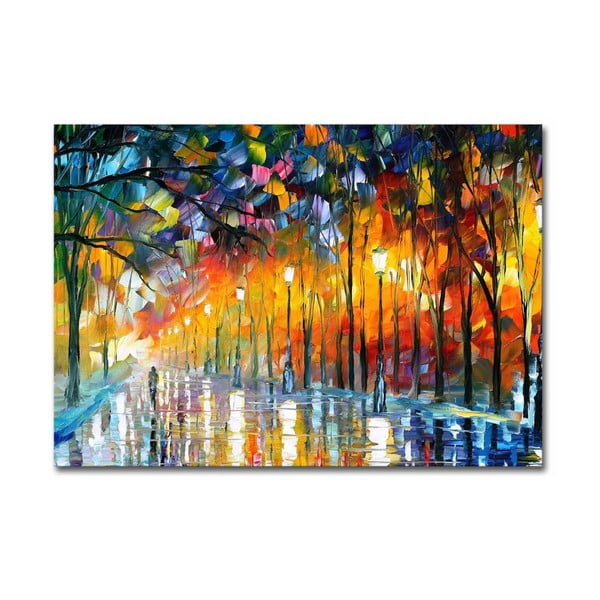 Riproduzione murale su tela, 100 x 70 cm Leonid Afremov - Wallity