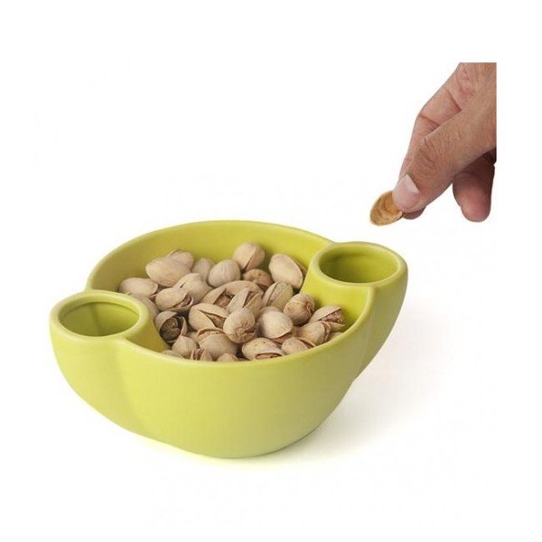 Miska na oříšky, zelená